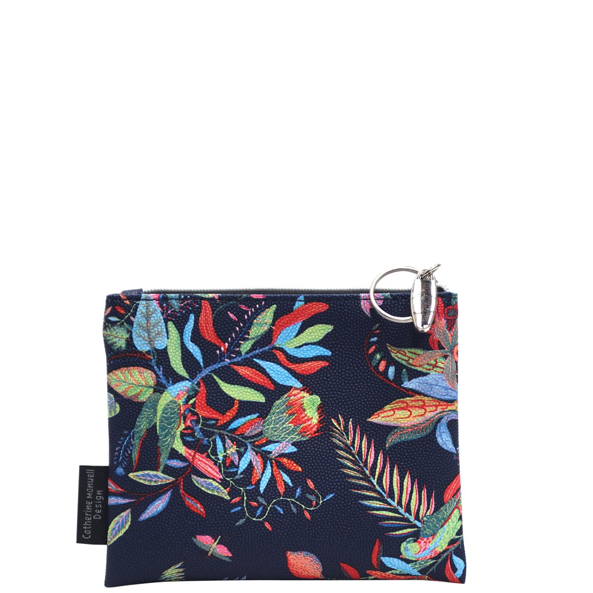 Everyday Purse - Navy Parrots - 20% off