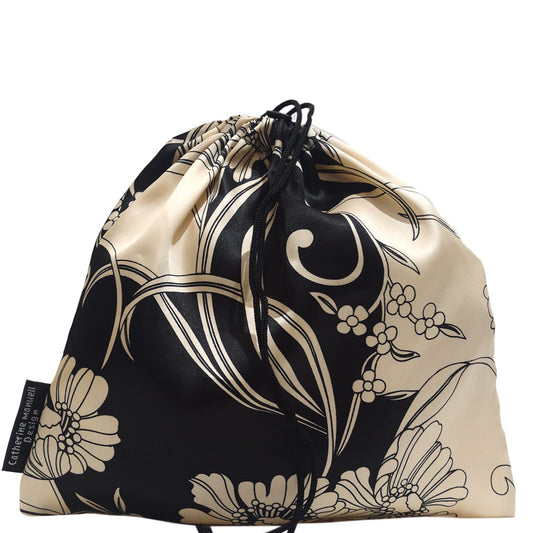 Travel/Shoe Bag - BW print