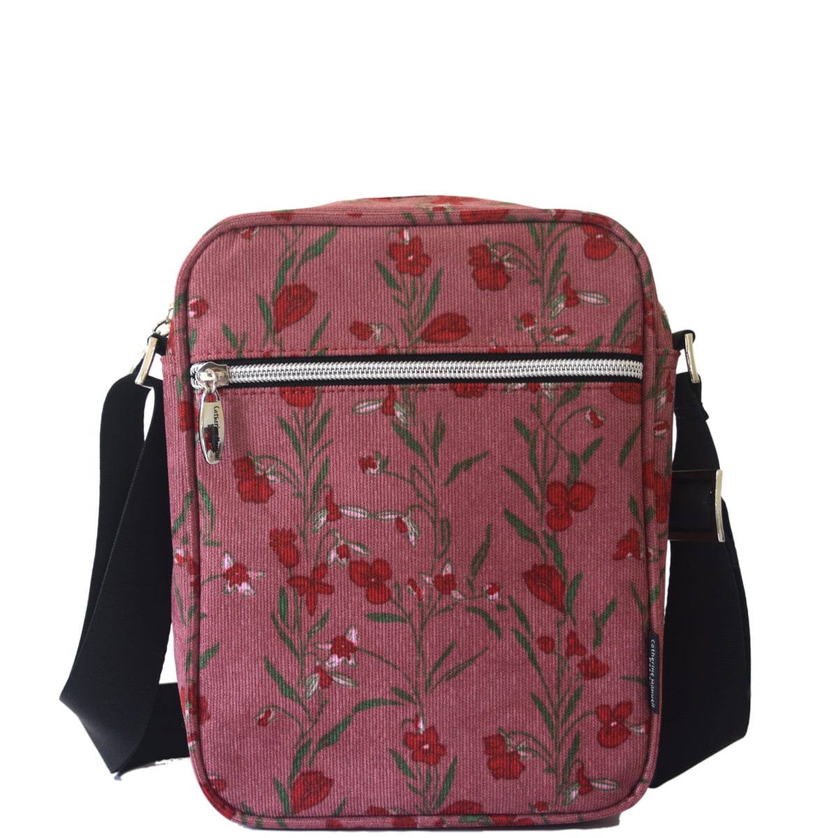 Taller Walker - Burgundy Floral Corduroy
