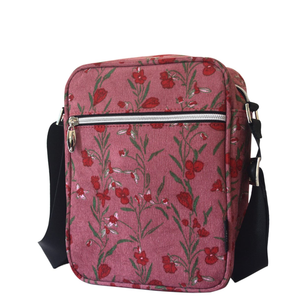 Taller Walker - Burgundy Floral Corduroy
