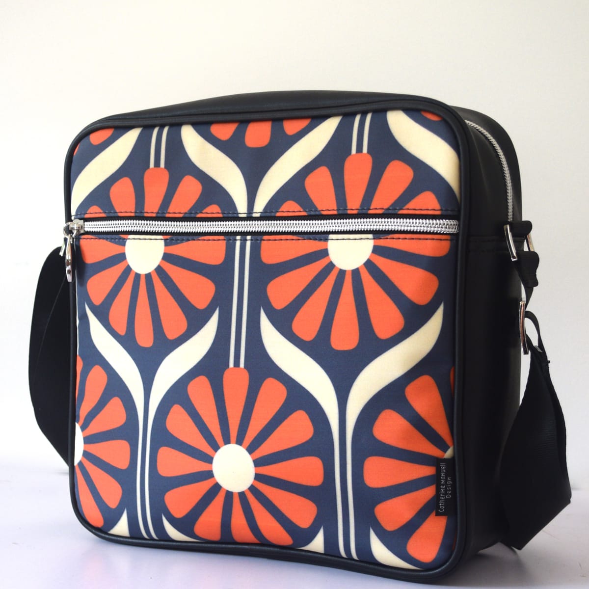 Argyle Tote - Retro Daisy