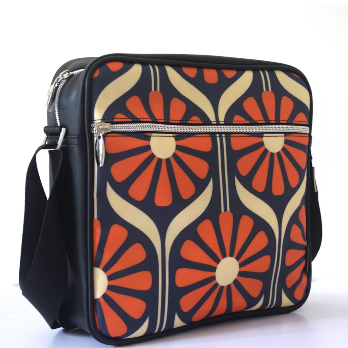 Argyle Tote - Retro Daisy