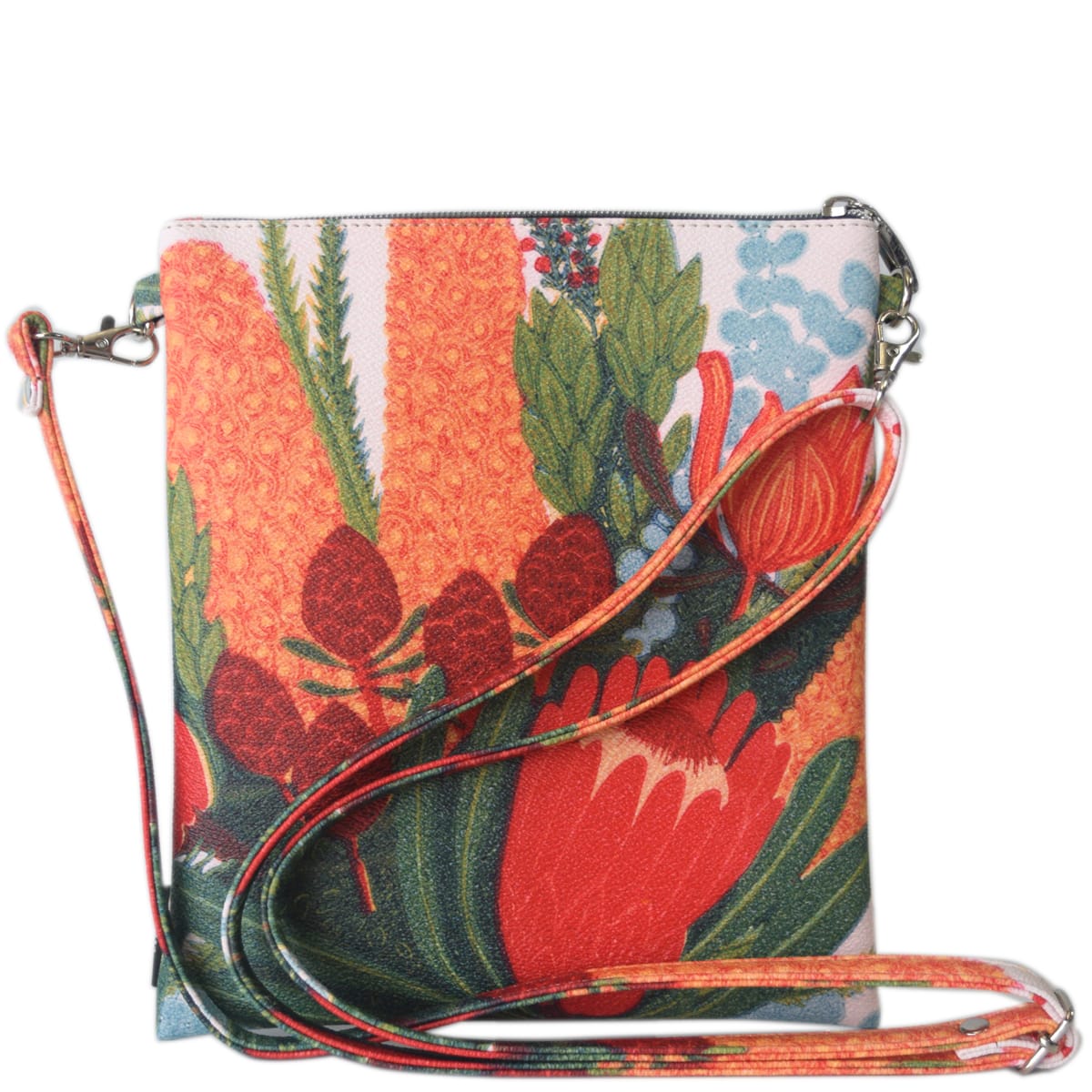 Floral Roma Tote - Native Posy