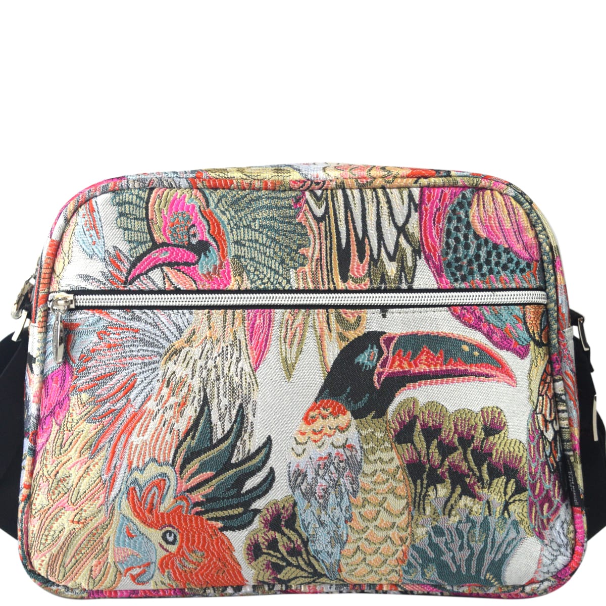 A-Line Bowler - Woven Birds