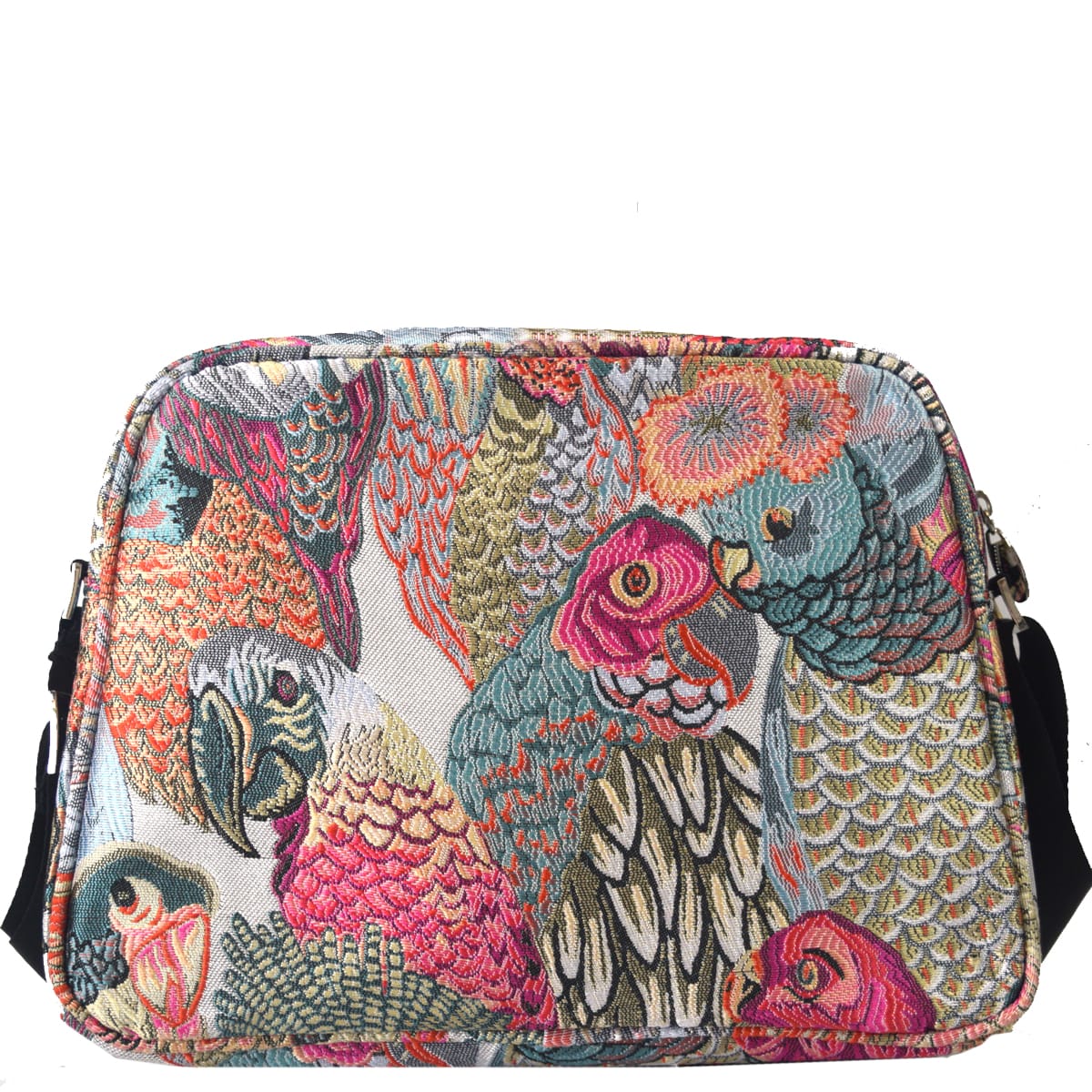A-Line Bowler - Woven Birds