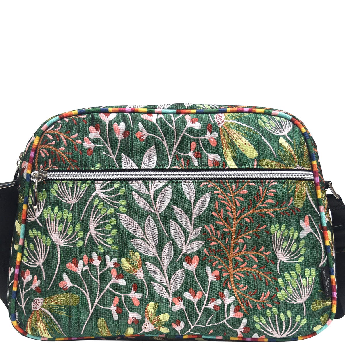 A-Line Bowler - Green Wild Garden