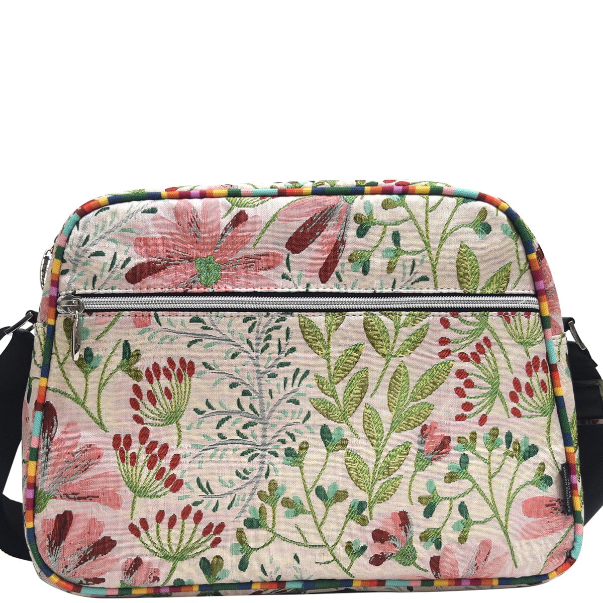 A-Line Bowler - Cream Wild Garden
