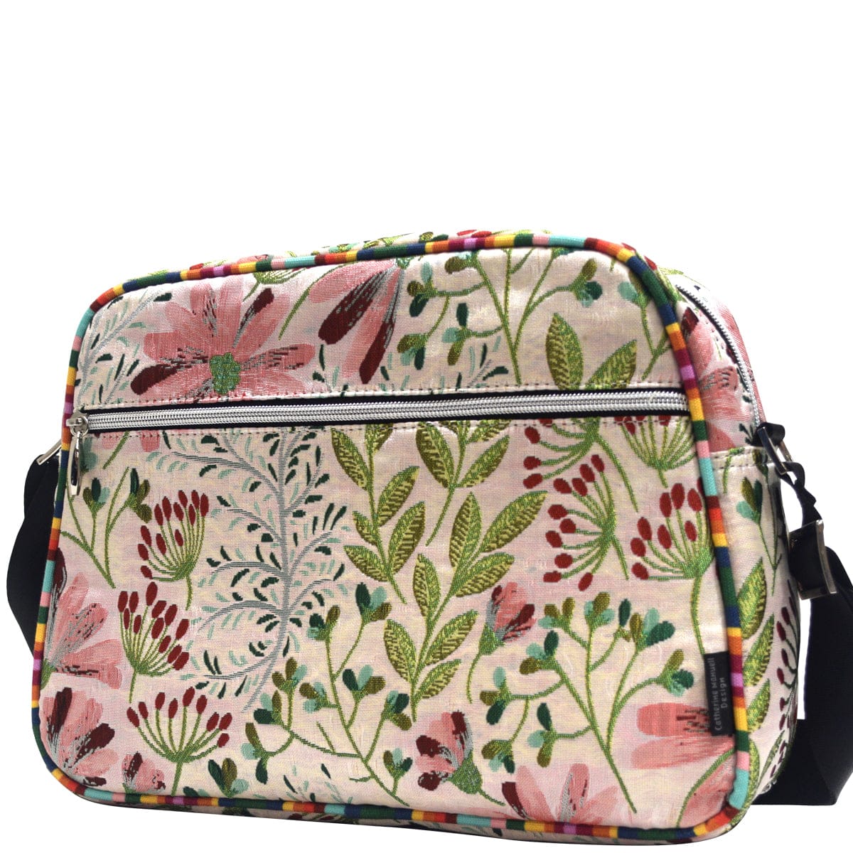 A-Line Bowler - Cream Wild Garden