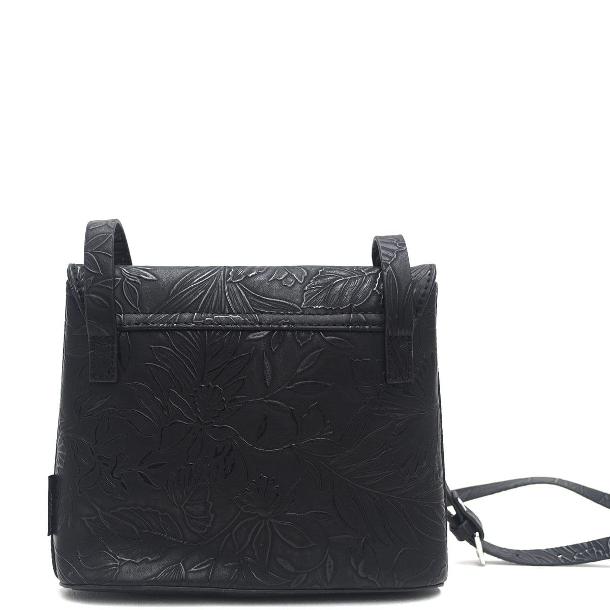 Collins Tote - Black Emboss Rose