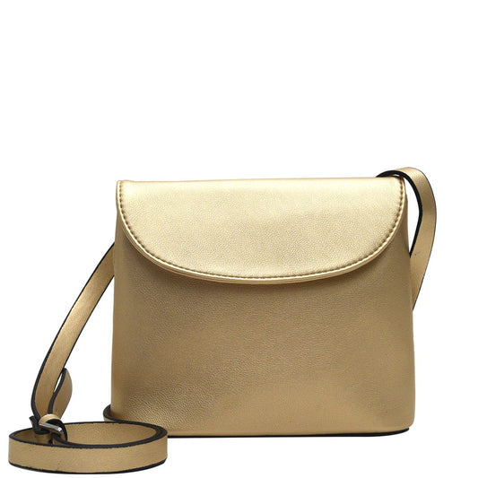 Collins Tote - Gold leather look