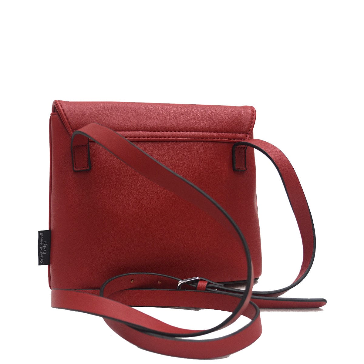 Collins Tote - Red leather look