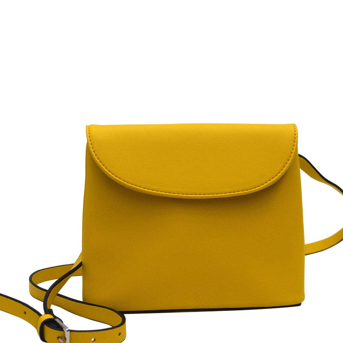 Collins Tote - Yellow leather look