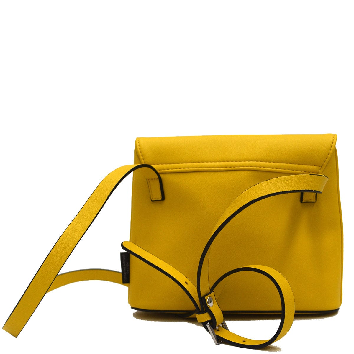 Collins Tote - Yellow leather look