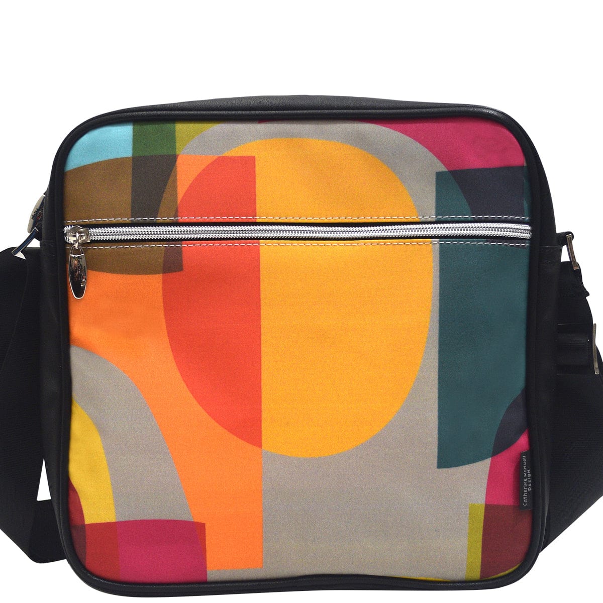 Argyle Tote - Retro Geometric Kaleidoscope