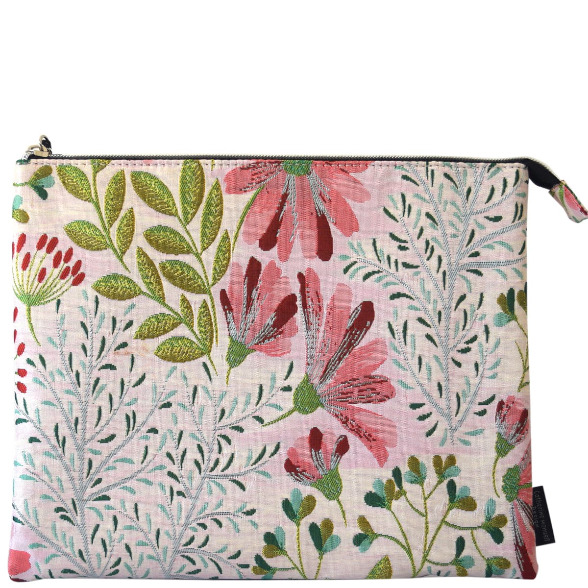 Essentials Pouch - Cream Wild Garden
