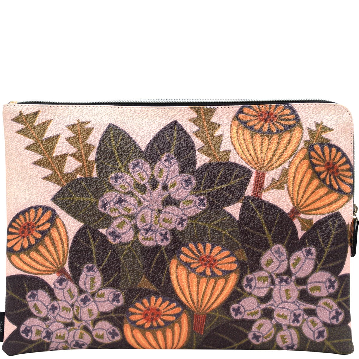 Floral Hot Desk Folio - Tetragona
