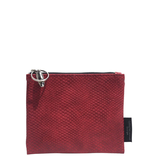 Everyday Purse - Soft Red Leather Look