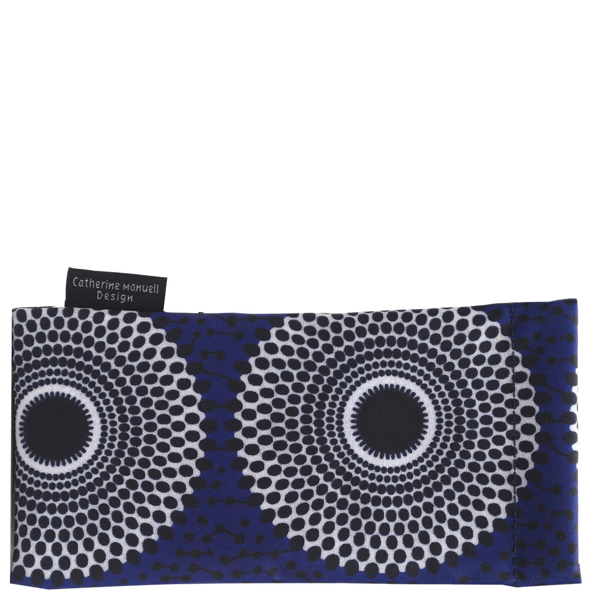 Spec Case - African Prints - Blue Circles print
