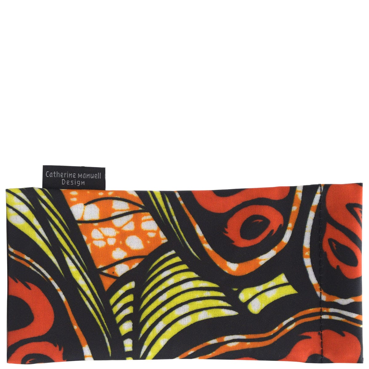 Spec Case - African Prints - Orange Yellow Seed print