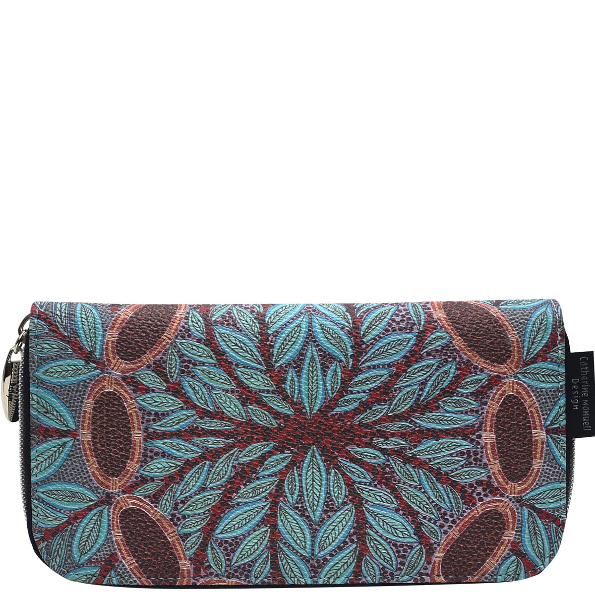 Curved Zip Section Wallet AAP - Conkerberries