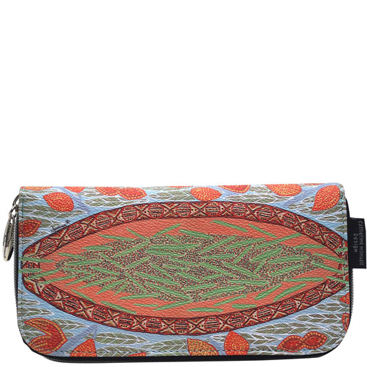 Curved Zip Section Wallet AAP - Gumbi Gumbi - 50% off!