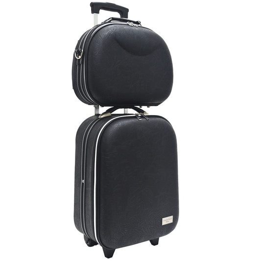 Airport Trolley Set AAP - Black Emboss Tahiti