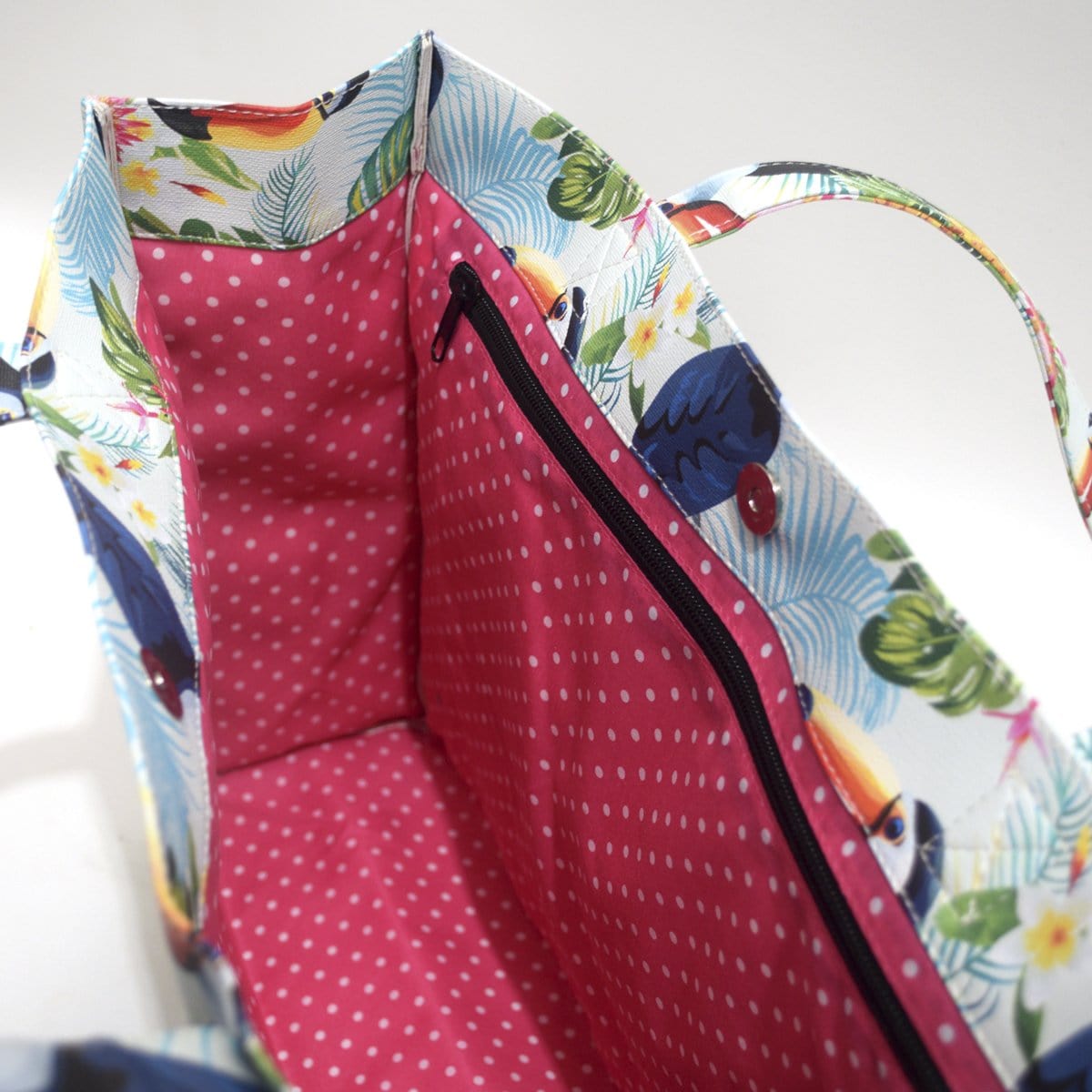 Hastings Street Tote - Toucan Print
