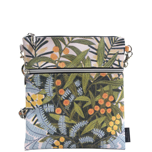 Floral Roma Tote - Wattle