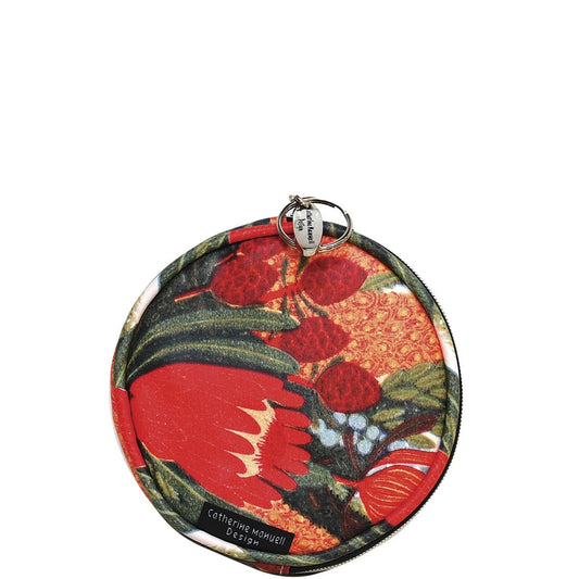 Floral Full Moon Coin Purse - Native Posy