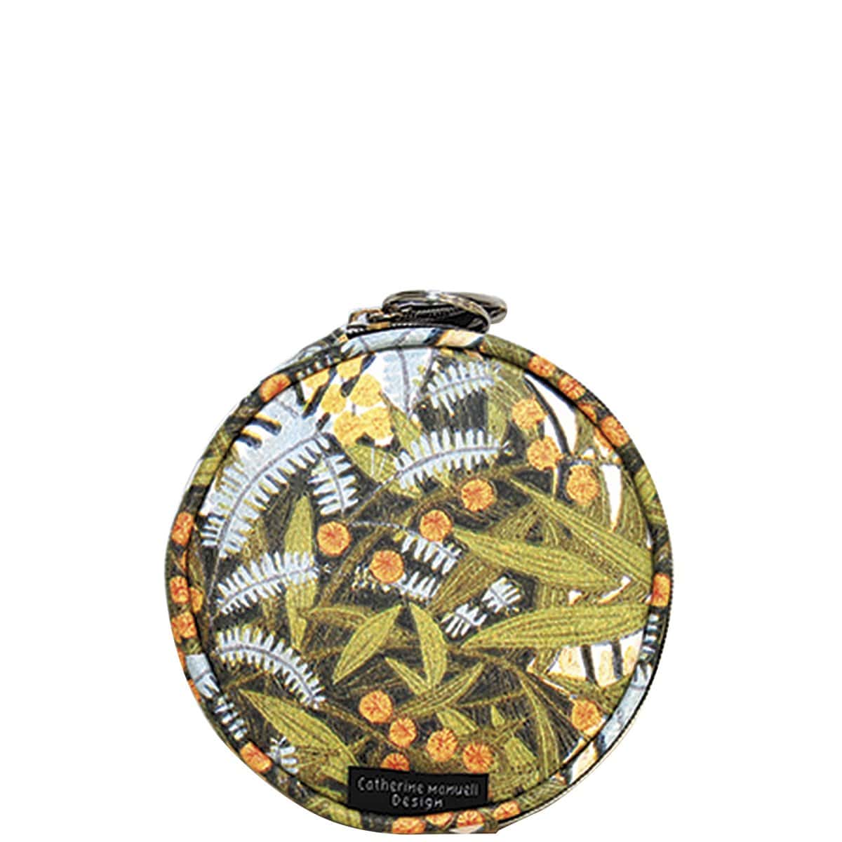 Floral Full Moon Coin Purse - Wattle