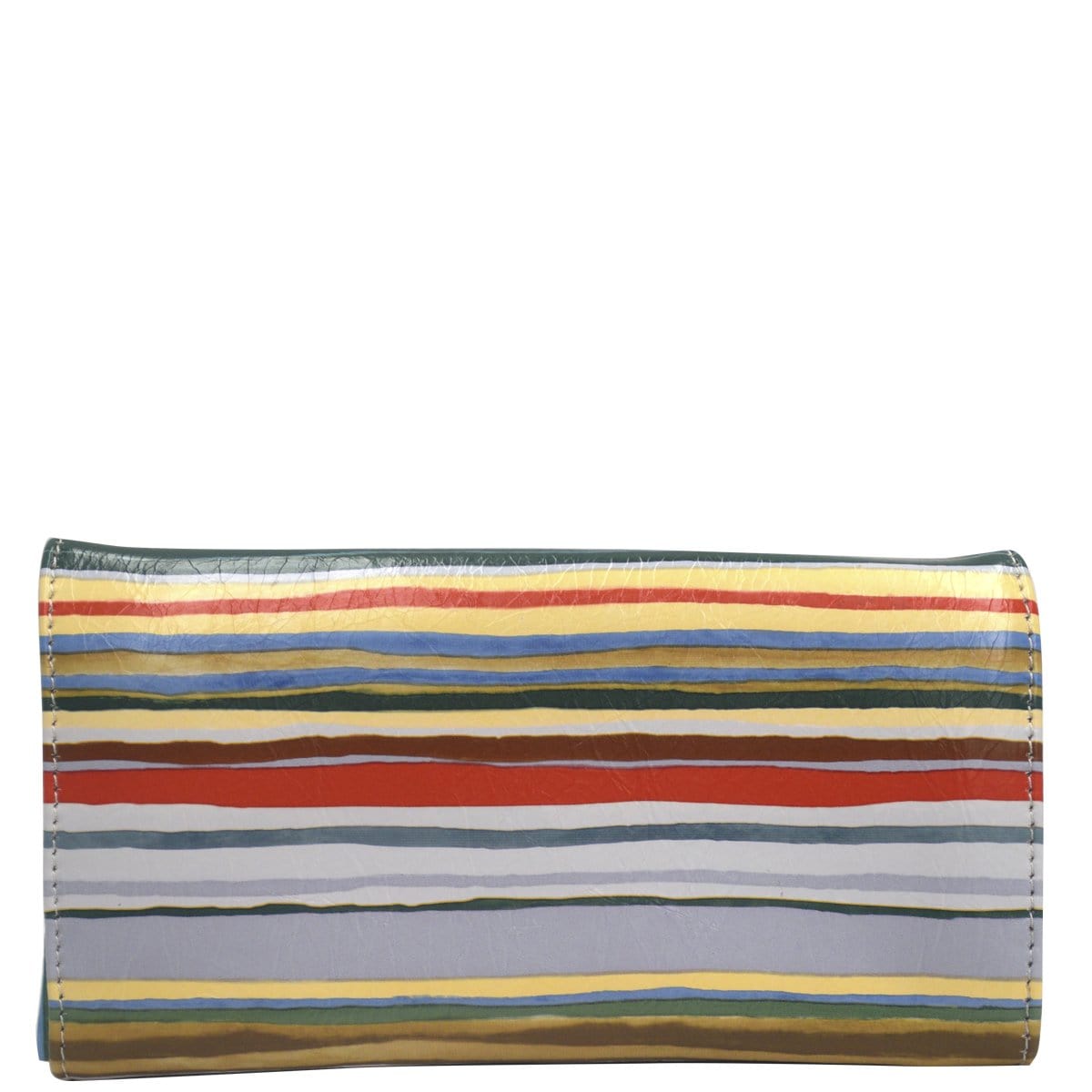 Wider Window Wallet - Wavy Lines