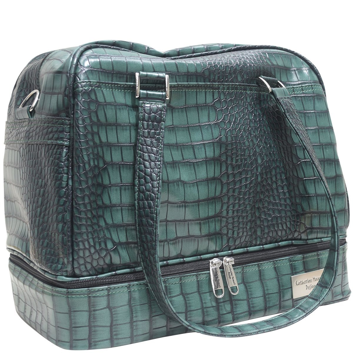 Overnight Bowler - Emerald Croc