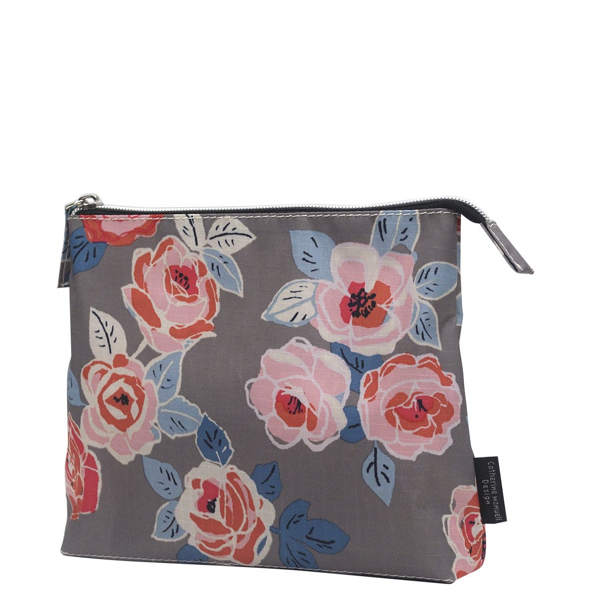 A-Line Toiletry - Small -Soft grey pink rose