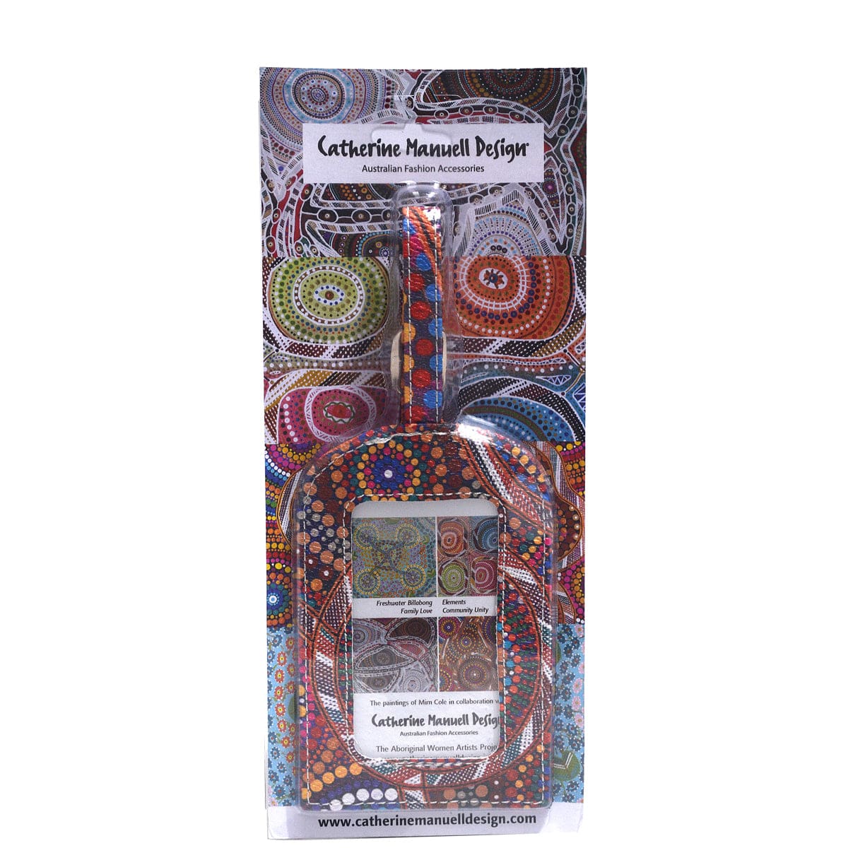 Gift packaged Luggage Tag AAP - Community Unity