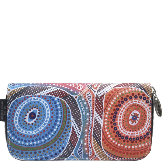 Curved Zip Section Wallet AAP - Elements