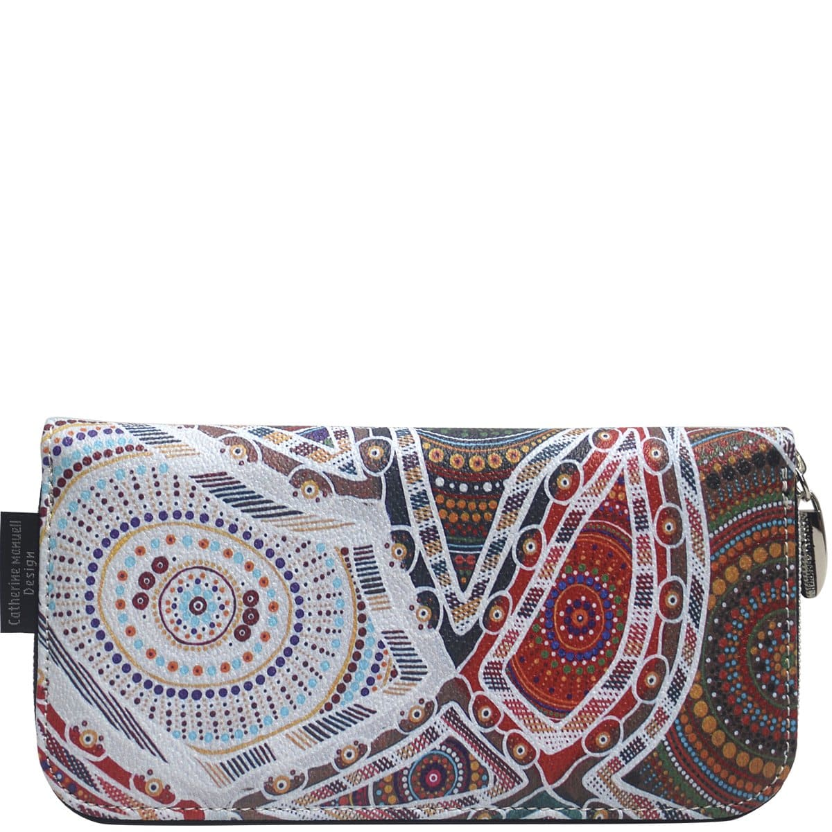 Curved Zip Section Wallet AAP - Family Love